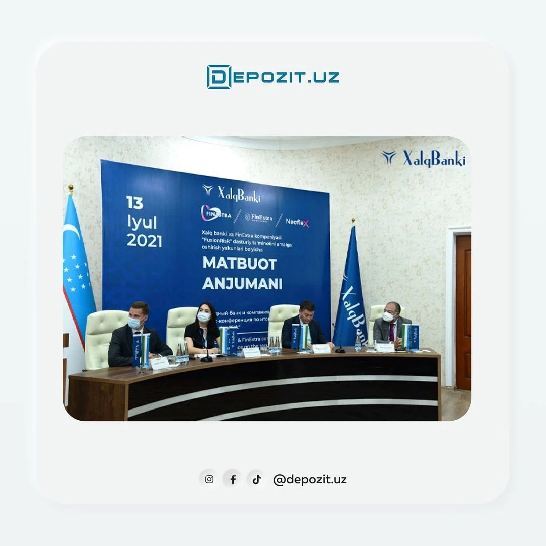 Xalq bank - первый банк в Узбекистане, автоматизирующий систему управления рисками и активами и пассивами на основе Finastra Fusion Risk.