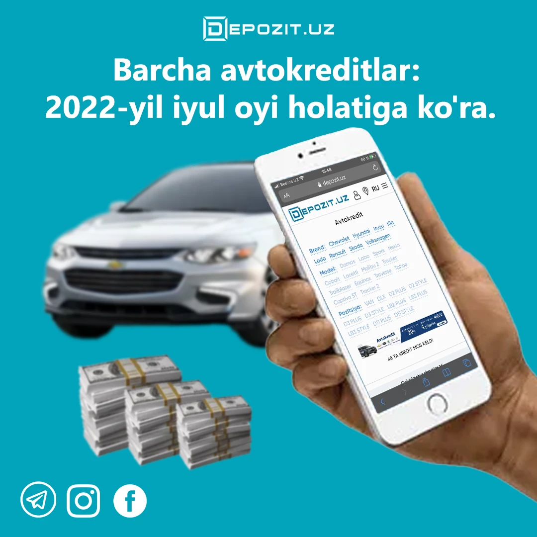 Все автокредиты для первичного рынка: по состоянию на июль 2022 года.